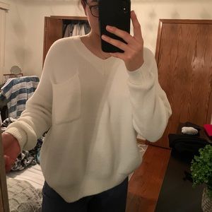 FINAL BUY NOW Dreamers V-Neck Pocket Sweater